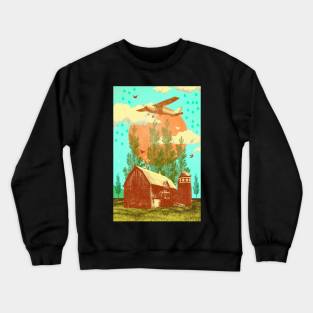 PLANE FARM Crewneck Sweatshirt